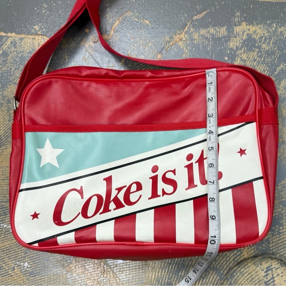 Coca Cola Brand Retro Vintage Over The Shoulder Bag - Picture 6 of 6